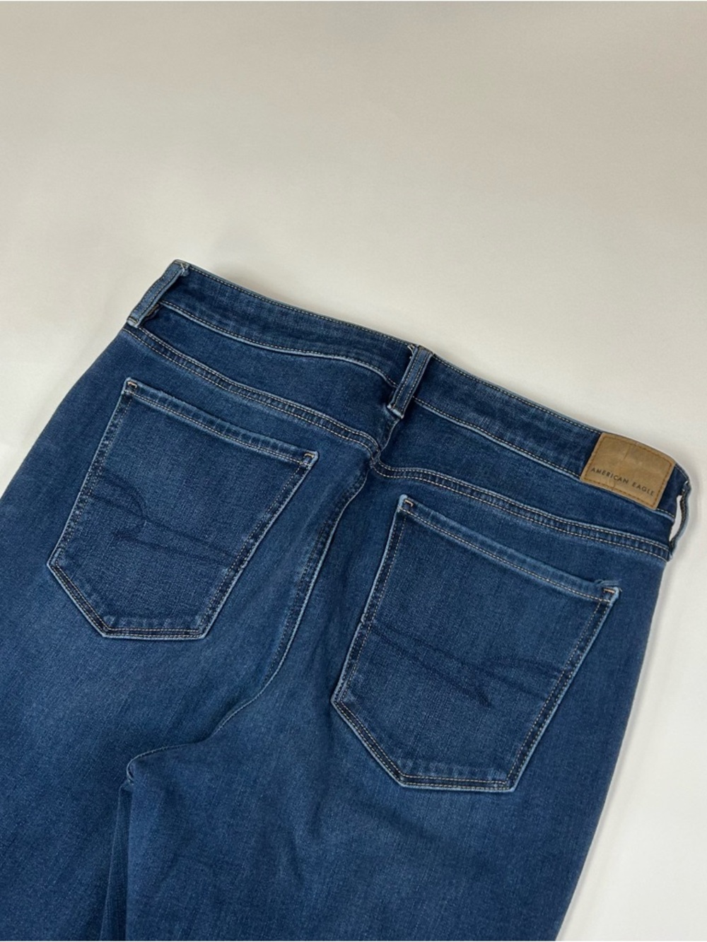 American Eagle Women’s Size 14 Super Hi Rise Jegging Jeans Dream Dark Wash #0573 - Picture 11 of 13